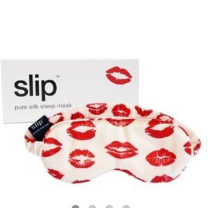 COPY - COPY - COPY - SLIPSilk Sleep Mask, Red Kisses